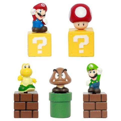Mini Figures Super Mario Bros (novo)