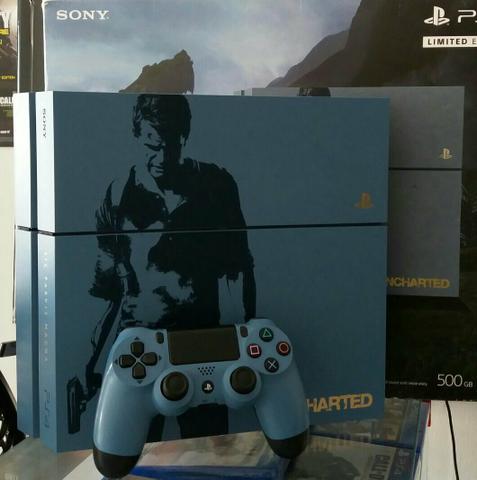 Psgb Edição do Uncharted 4 + Garantia !