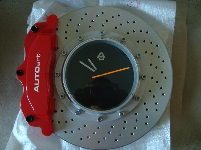 Relogio Parede Disco Freio c/Pinça marca AutoArt