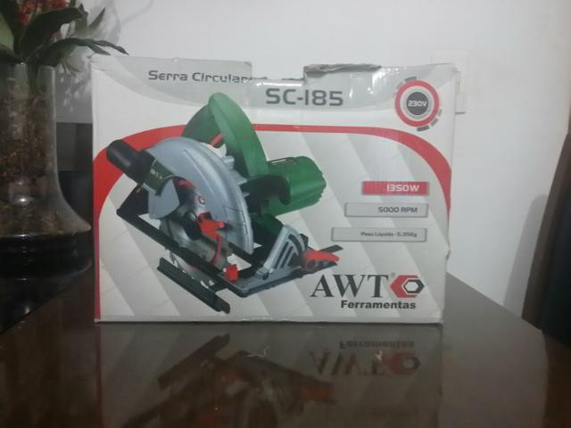 Serra Circular W AWT-SC185, nova na caixa, nunca usado