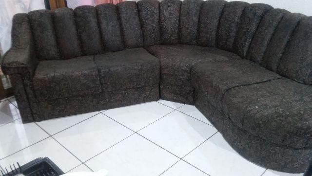 Sofa de L de barbada