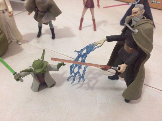 Star Wars Conde Dokan + Yoda