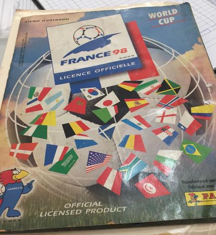 Álbum Copa do Mundo França 