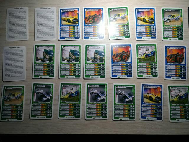 21 cards/cartas Speed Racer Br Petrobras