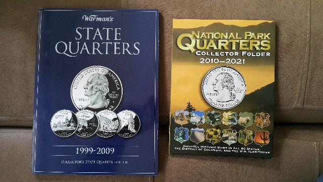 Album Moedas Quarter Dollar