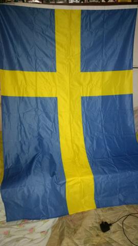 Bandeirão Oficial Suécia Rio