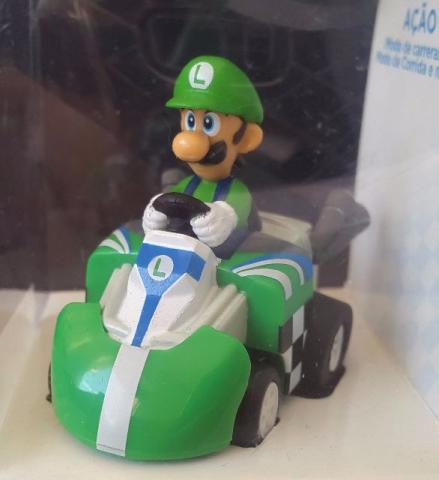 Carrera Carro Mario Kart- Luigi