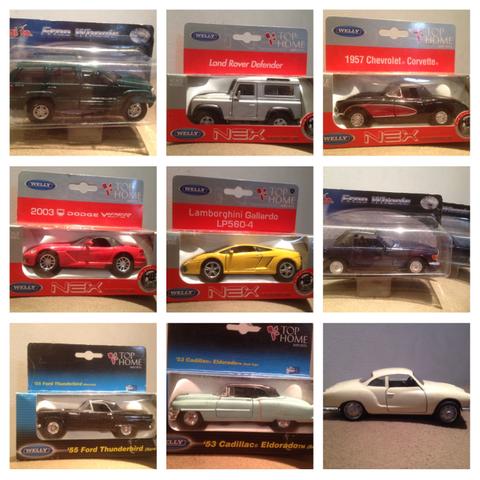 Coleção de carros - 15 carros