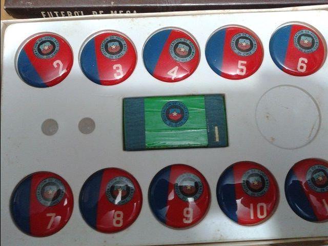 Futebol de botão Brianezi customizado seleção Chilena