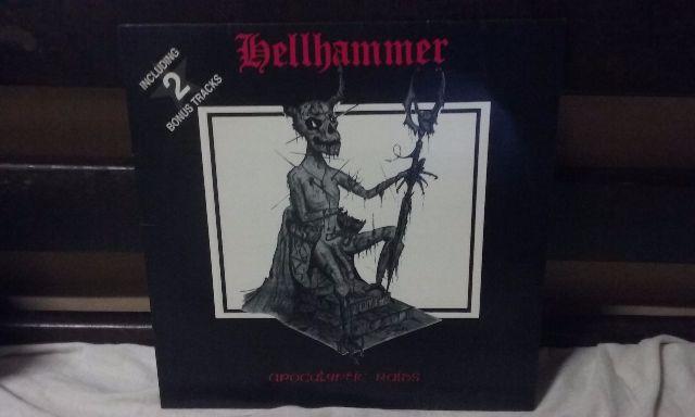 LP Hellhammer Apocalyptic Raids (Vinil raro) 2 bônus)