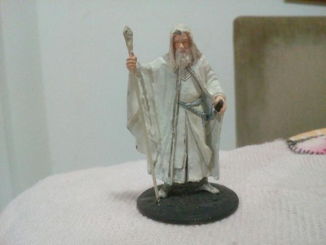 Miniatura Gandalf, o branco, do Senhor dos Anéis