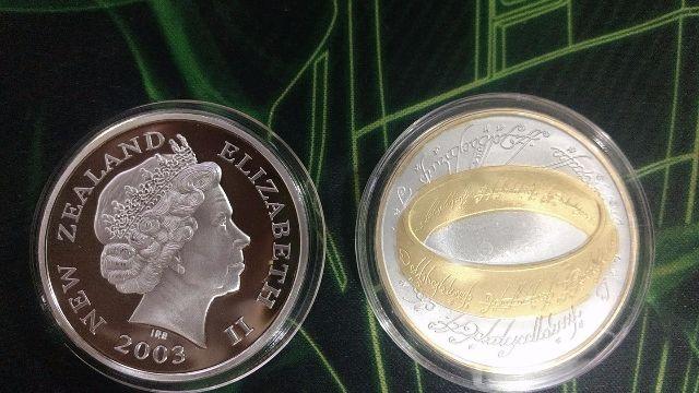 Moeda Senhor dos Anéis LOTR