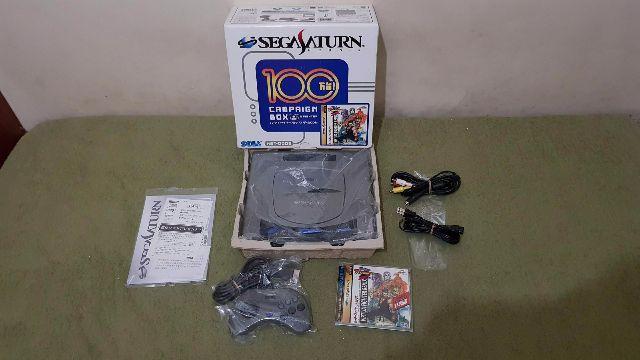 Saturn 1º modelo japones na caixa completo