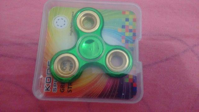 Spinner nova linha de ferro,, plástico e led