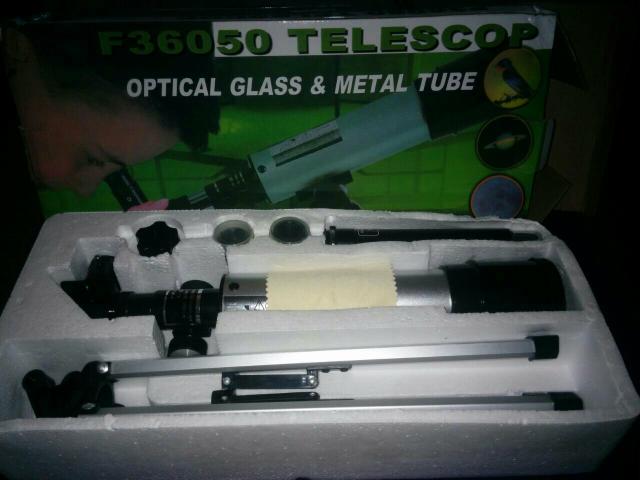 Telescópio Metal Tube. Novo F