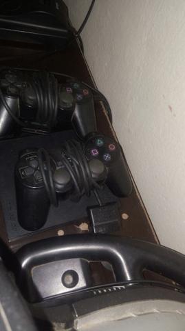 Vendo play 2 com 2 controles