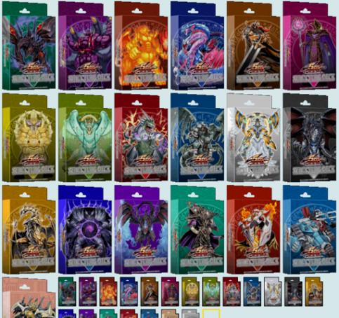 Yugioh Structure Deck e cartas avulsas, chama no Bp