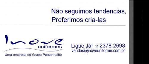 fabrica Inove uniforme profissional