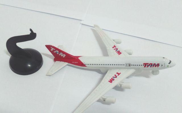 16 Cm comprimento -Avião Miniatura de Coleção -Boeing TAM