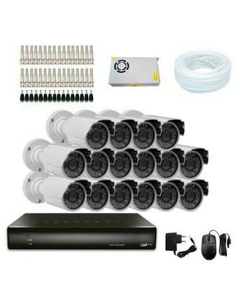 Instalação de câmeras de segurança