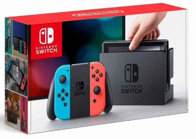 Nintendo Switch Neon Novo na Caixa Lacrado com Garantia