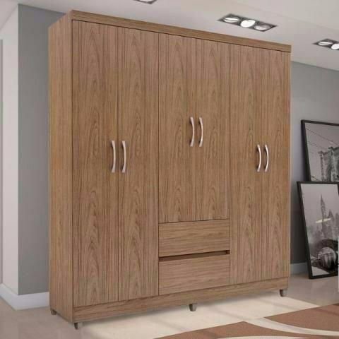 Roupeiro Mega 06 portas - 100% MDF