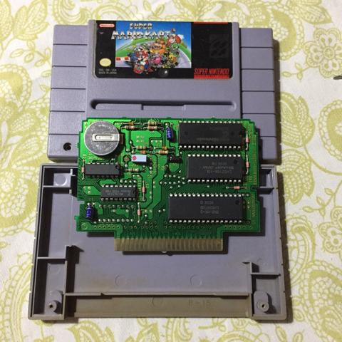 Cartucho super Mario kart Original snes super nintendo