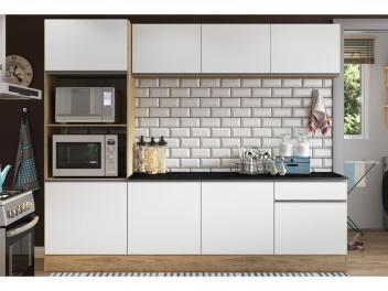 Cozinha Compacta com Balcão Multimóveis Linea - Nicho para
