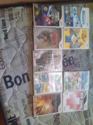 KIT 9 jogos 2 controles 3 acessorios