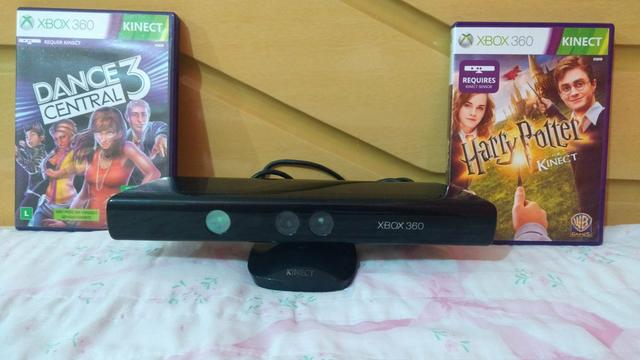 Kinect + 2 jogos de xbox 360