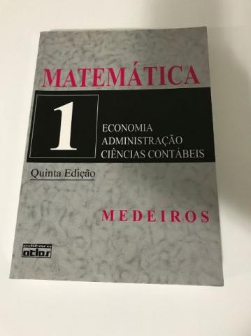 Livro Matemática Economia Administração Contábeis