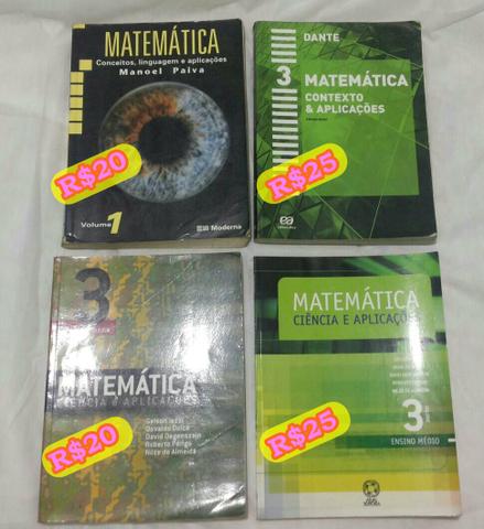 Livros de matemática
