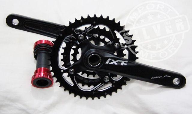 Pedivela Triplo T 170mm 900g Novo Com Movimento Bike