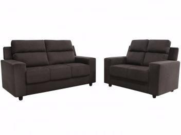 Sofá 2 e 3 Lugares Mobi - Somopar Marrom