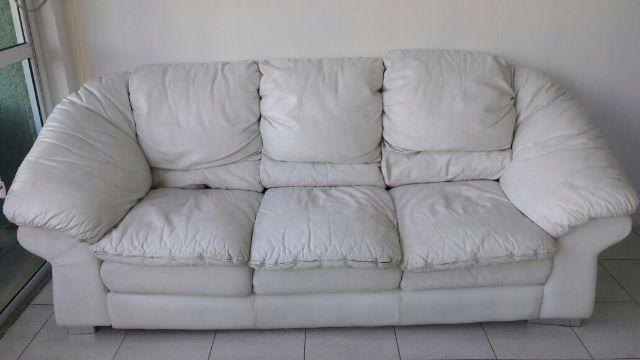 Sofá de couro