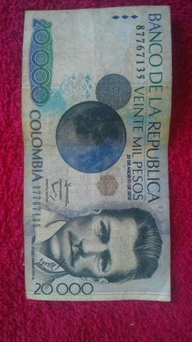 Vendo dinheiro em Pesos Colombianos