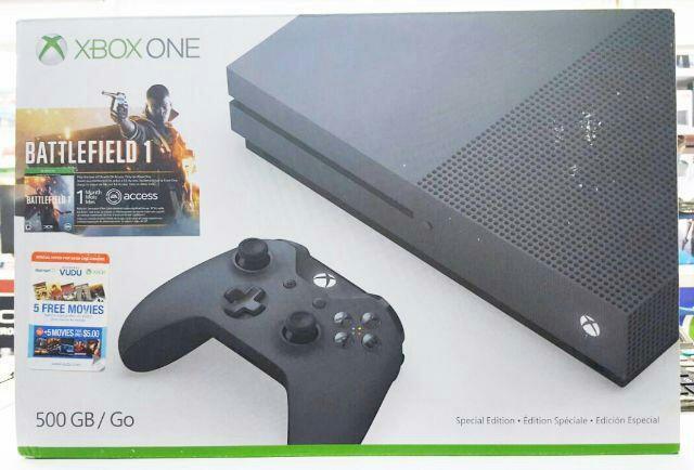 Xbox One S Battlefield 1.5TB + 45 Jogos