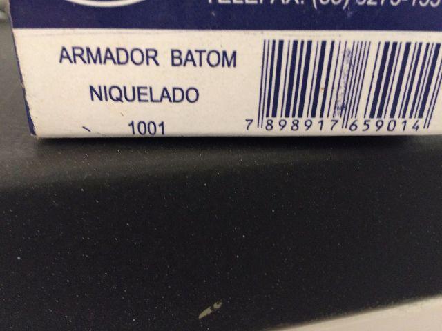 Armador / Gancho P/ Redes Tipo Batom (aço Inox)