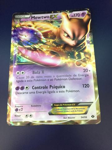 Carta rara Grande - Mewtwo EX