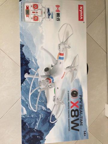 Drone Syma FPV Real time X8W novo