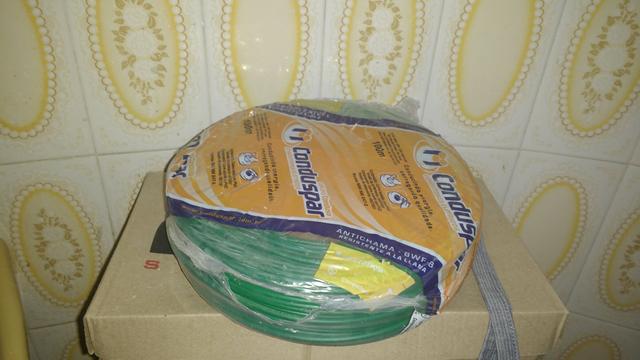 Fios verde para varios fins