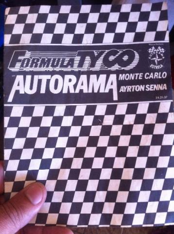 Formula Tyco Autorama (monte Carlo Ayrton Senna)