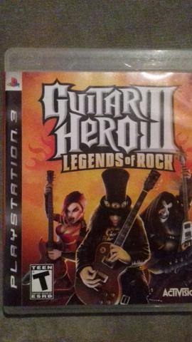Guittar Hero III (3) Raridade!