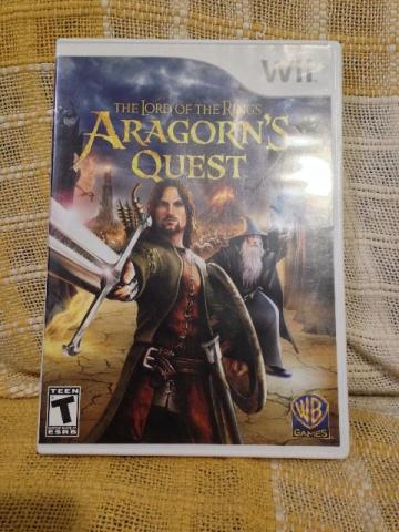 Jogo Wii Lord Of The Rings Aragorn's Quest Original