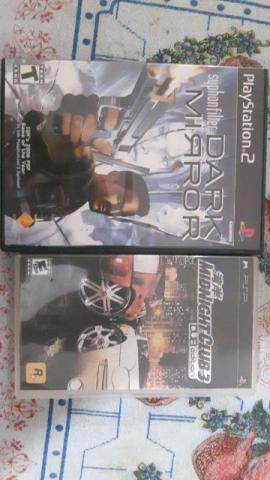 Jogos de PS2 e PSP Originais