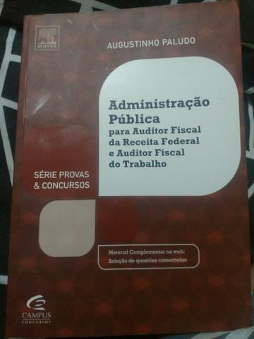 Livro Administração Pública concurso Auditor