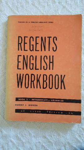 Livro "Regents English Workbook"