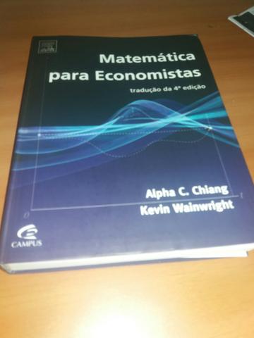 Matemática pra Economista e