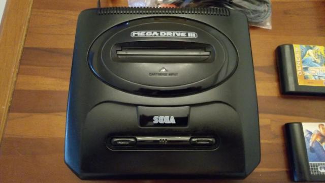 Mega Drive 3 Tectoy Controle e 5 Jogos Tops