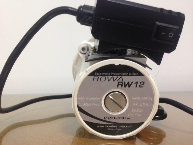 Pressurizador de Água Rowa para Aquecedor a Gás